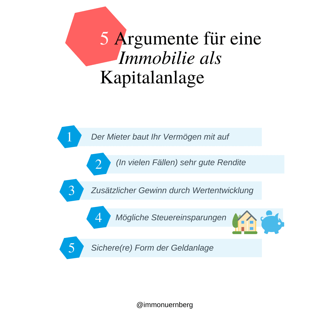 5 Argumente für eine Immobilie als Wertanlage