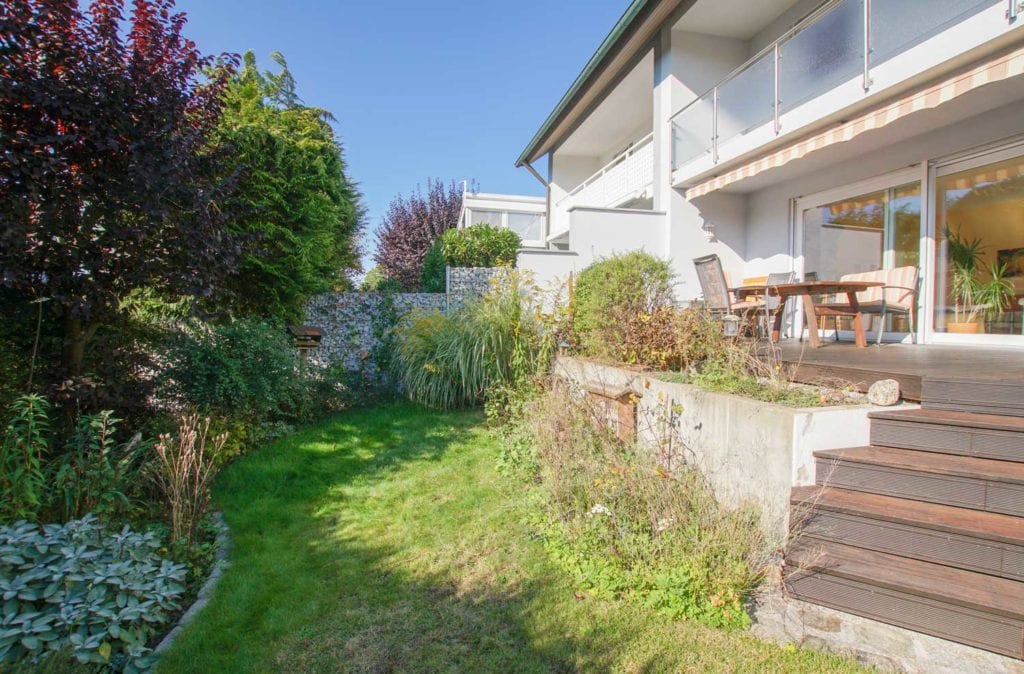 Terrasse und Garten